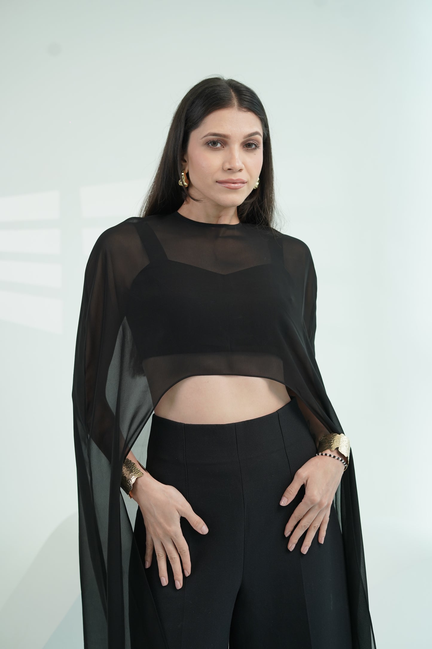 Black vanilla three piece set