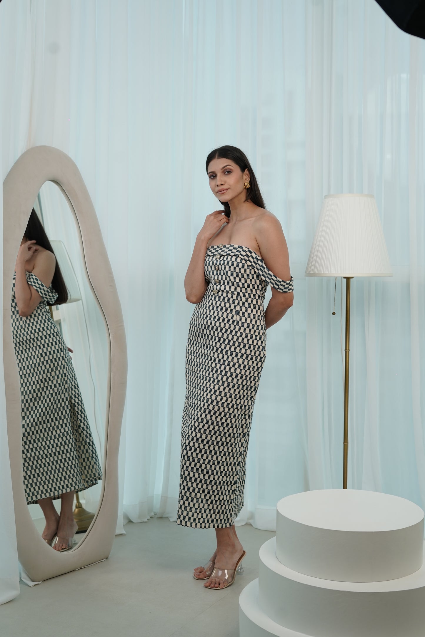 The blue ocean crochet dress