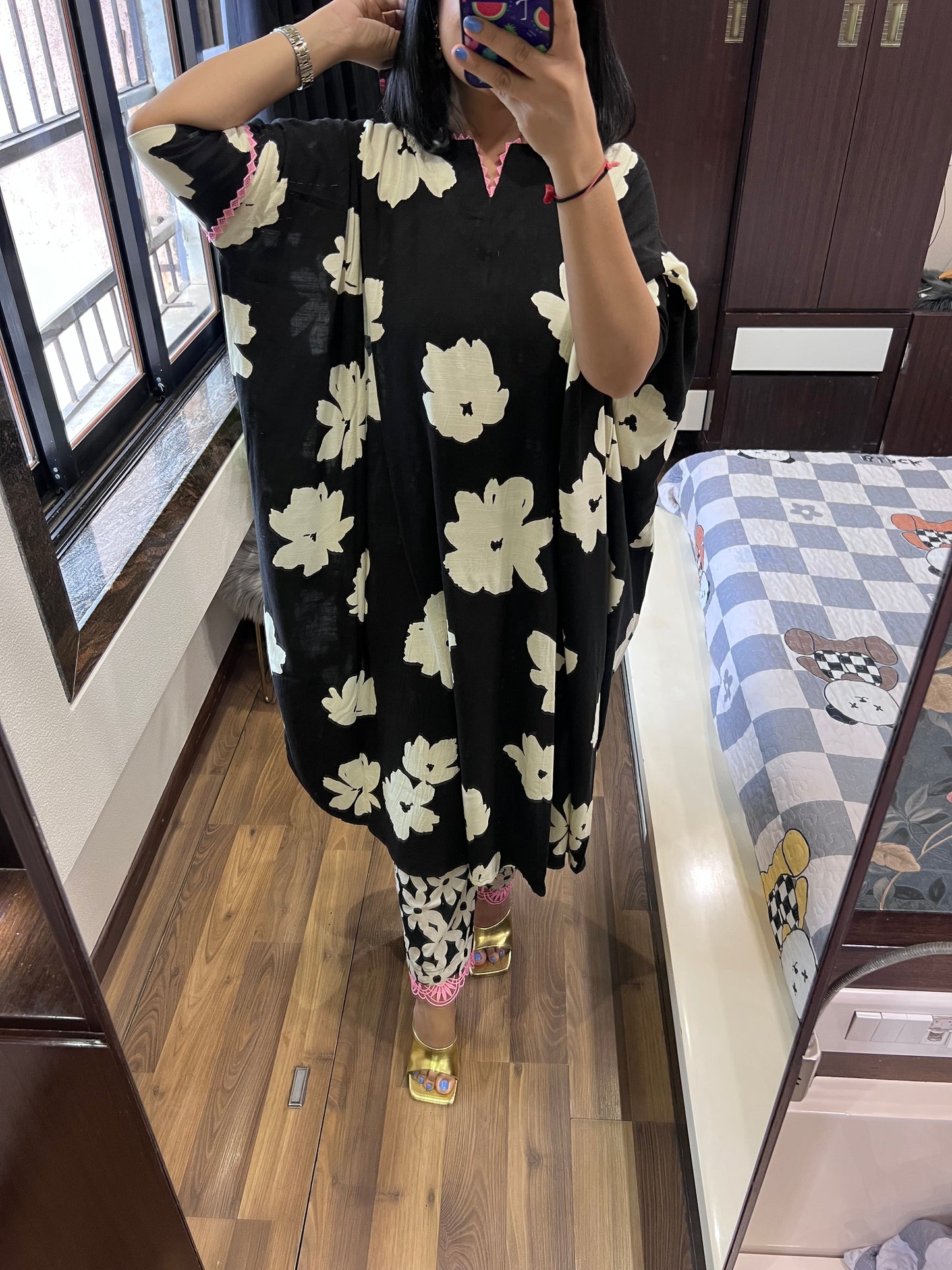 Phoebe kaftan cord set