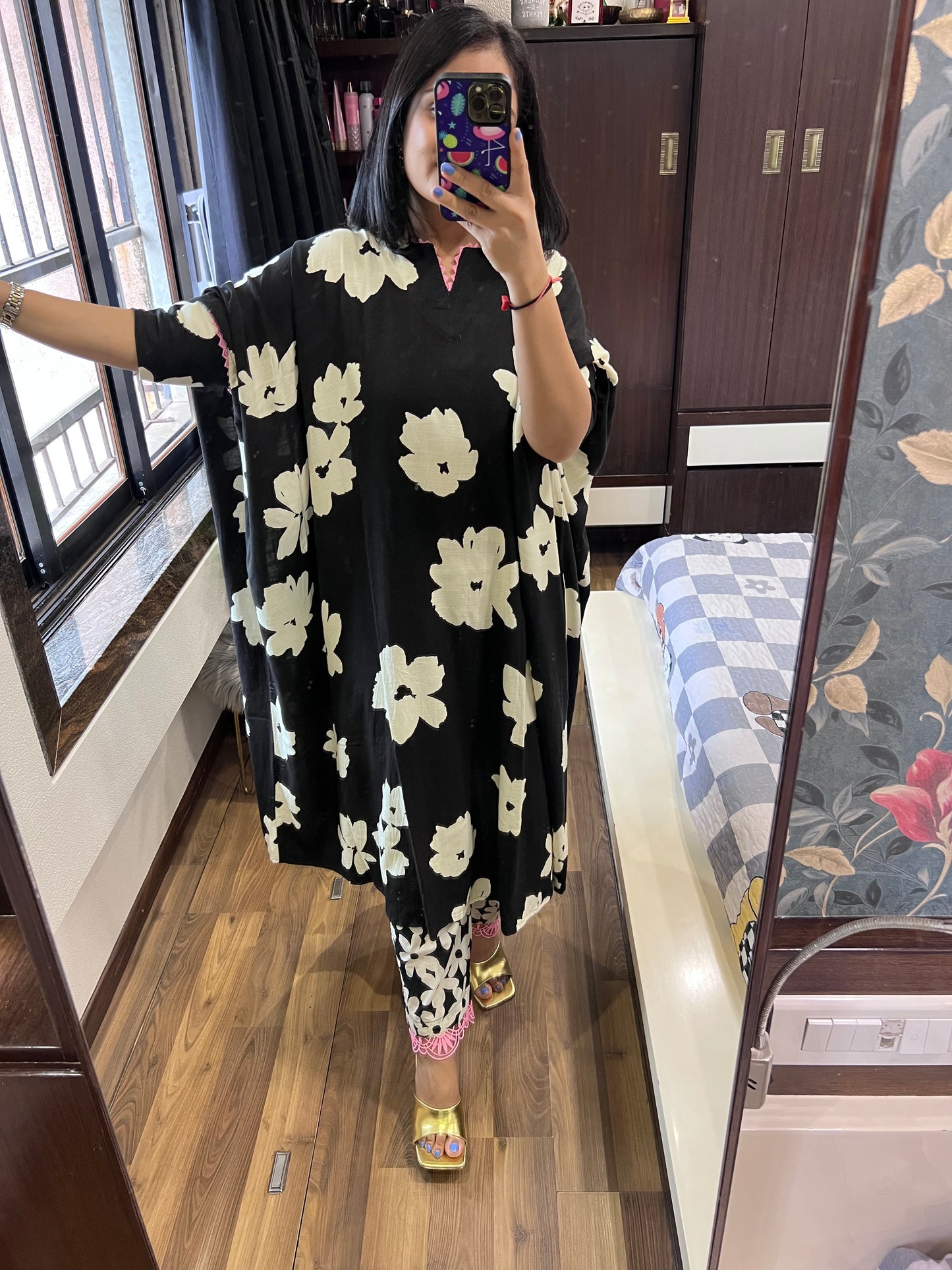 Phoebe kaftan cord set