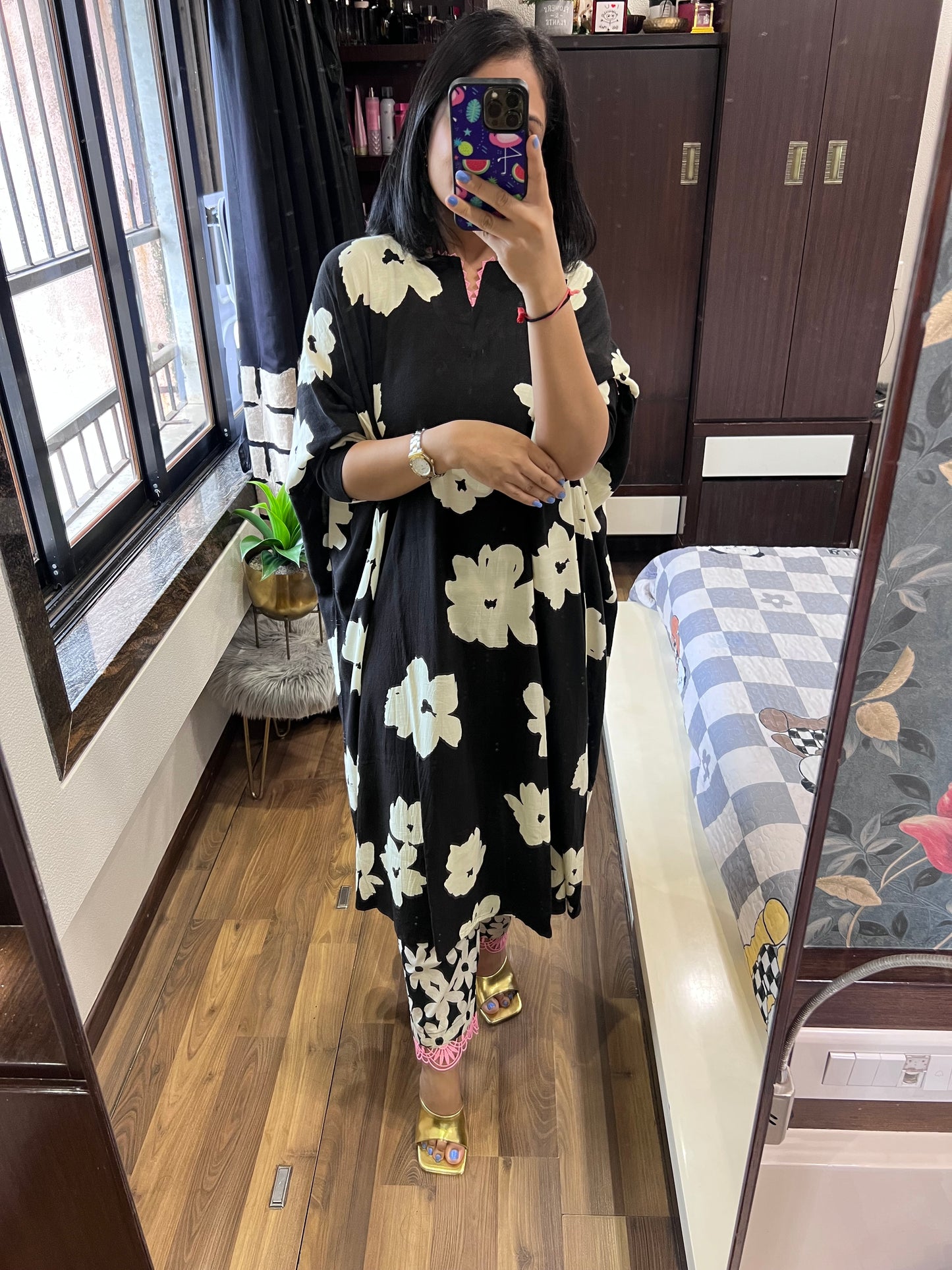 Phoebe kaftan cord set