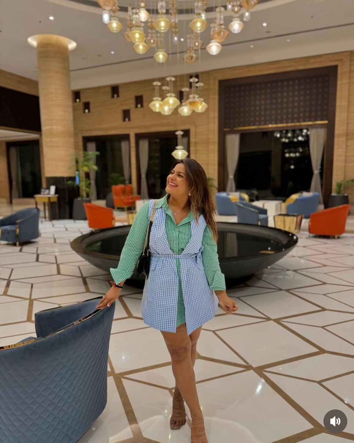 Gingham gladness two piece