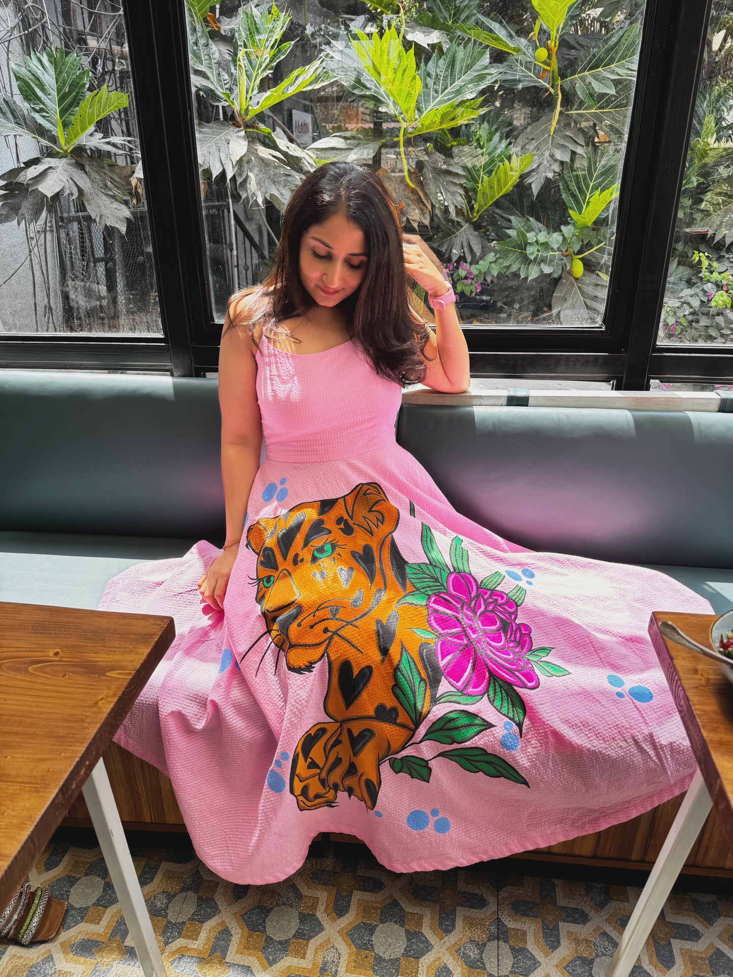 The sky is pink dress