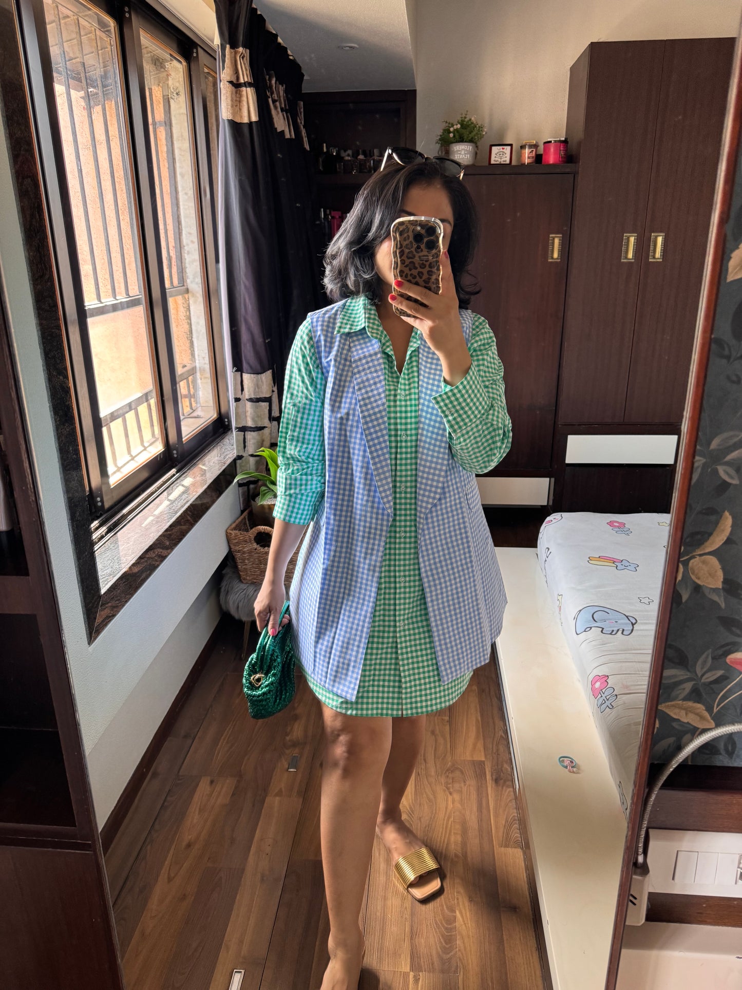Gingham gladness two piece