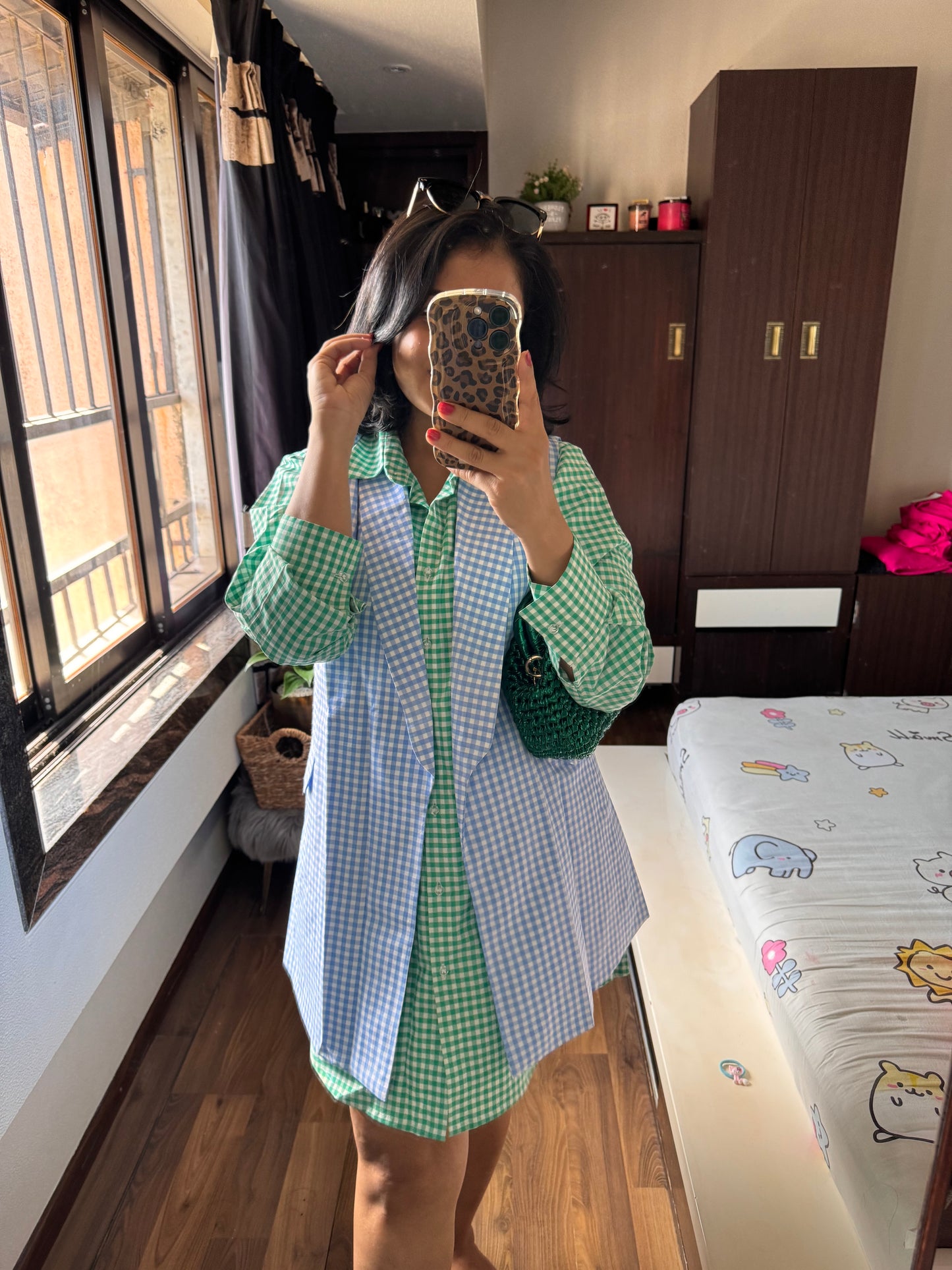 Gingham gladness two piece