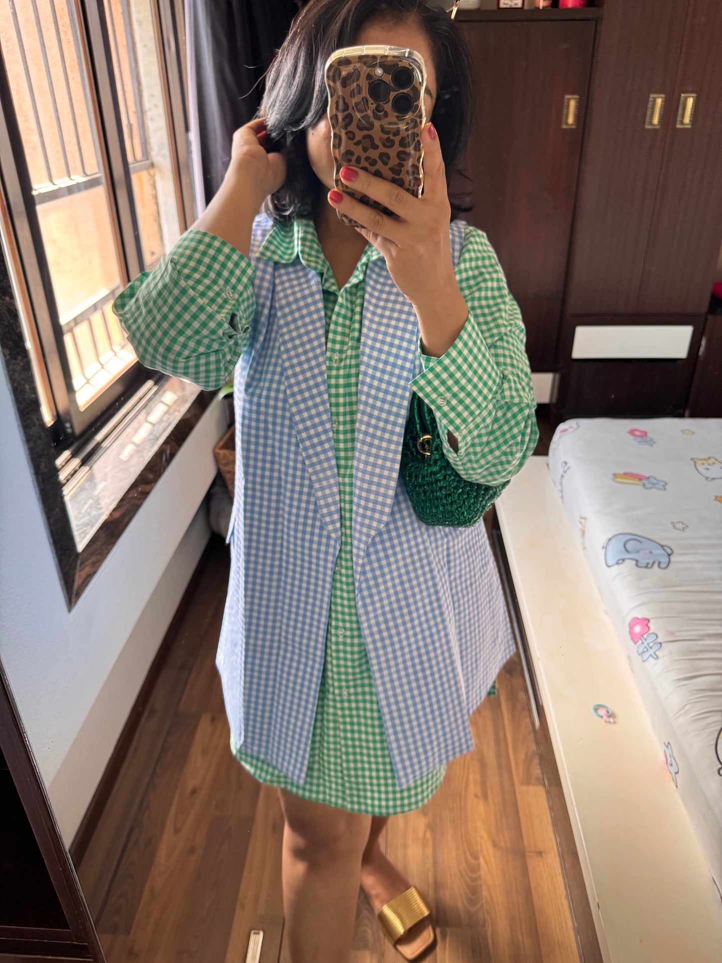 Gingham gladness two piece