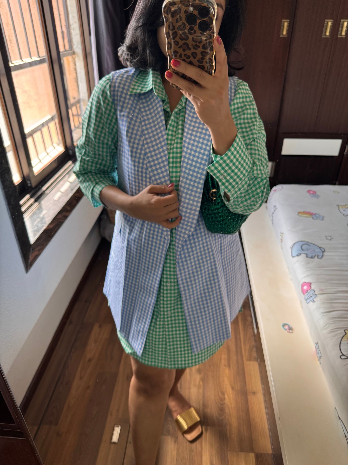 Gingham gladness two piece