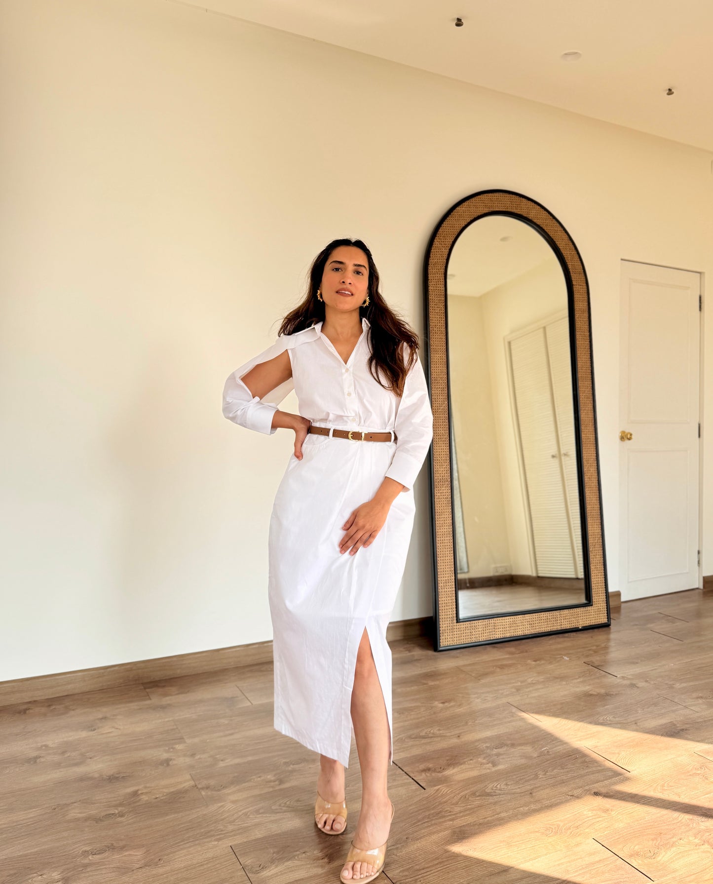 The DEEPU white co-ord set