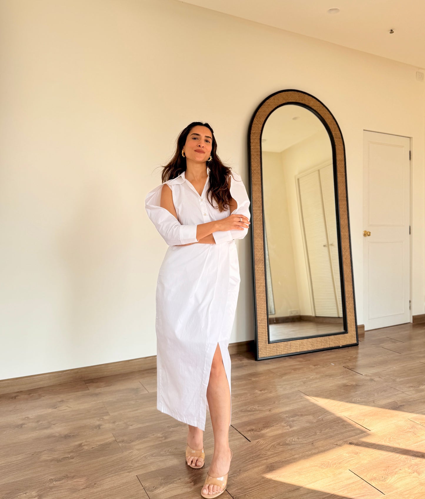 The DEEPU white co-ord set