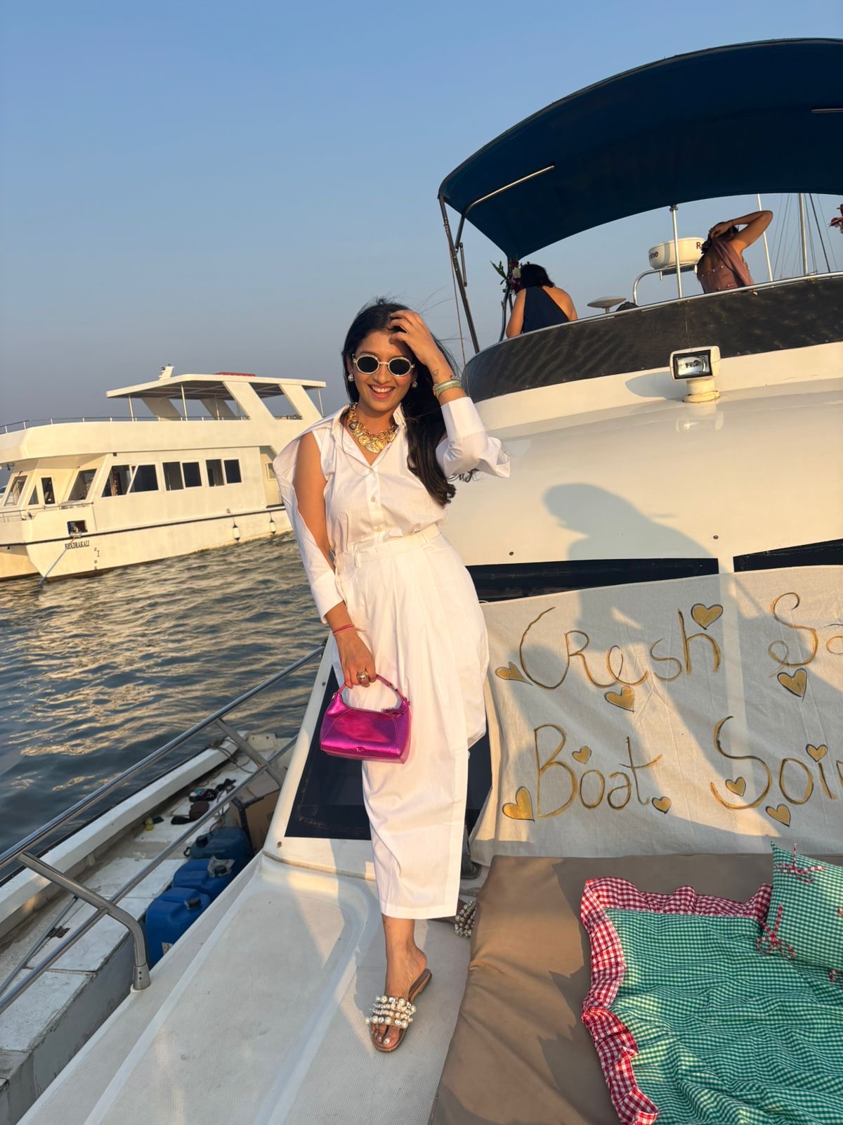 The DEEPU white co-ord set