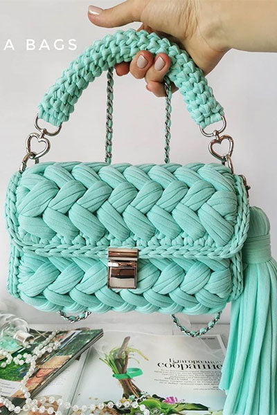 Sky blue bag pack