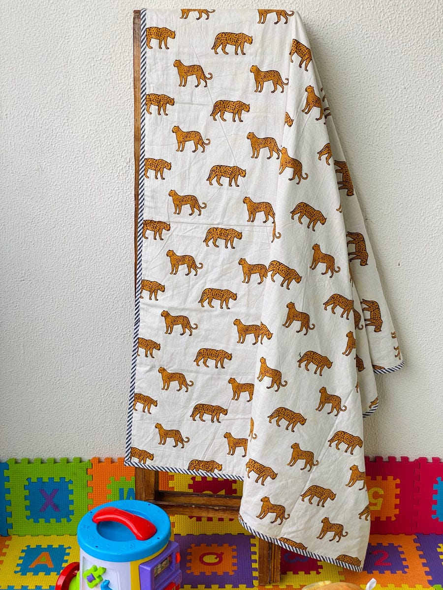 Cheetah print baby dohar