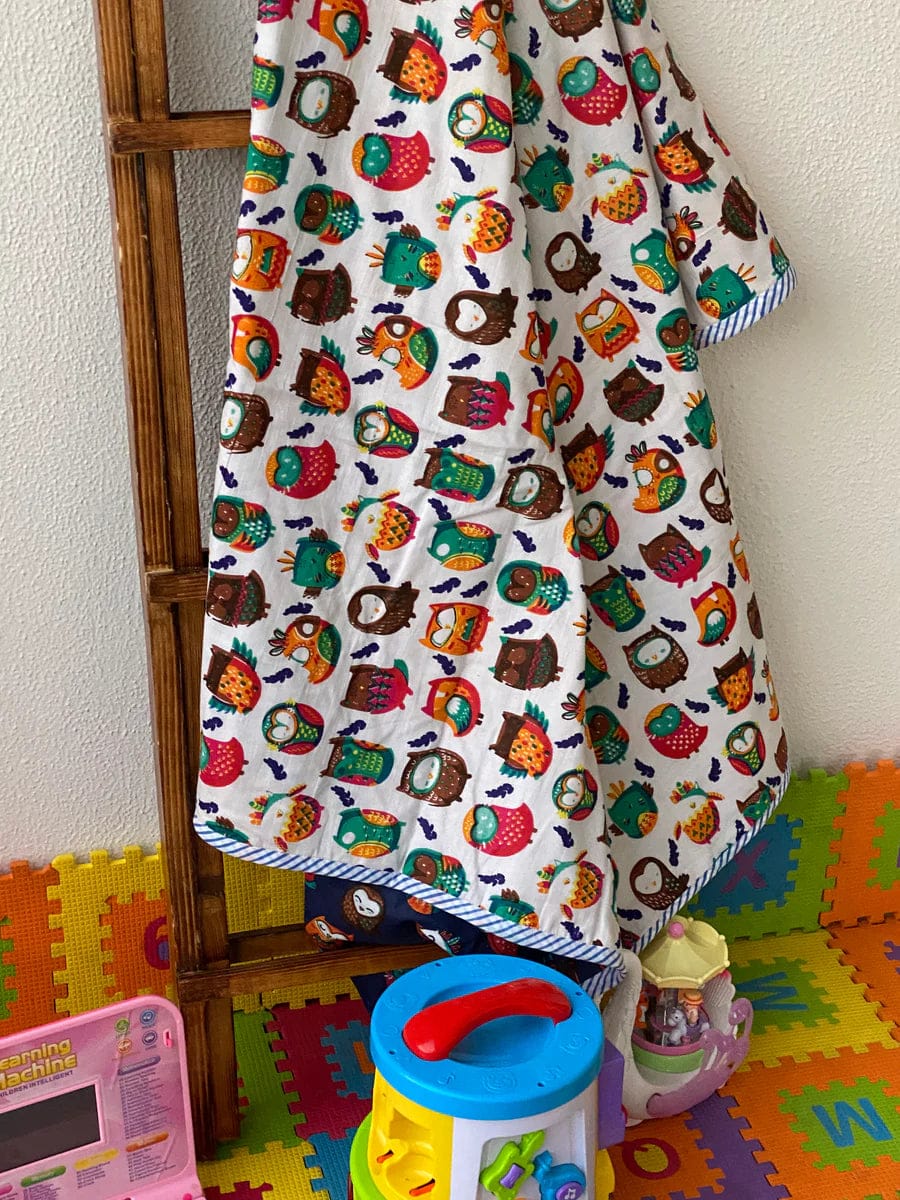 Sleepy owl baby dohar