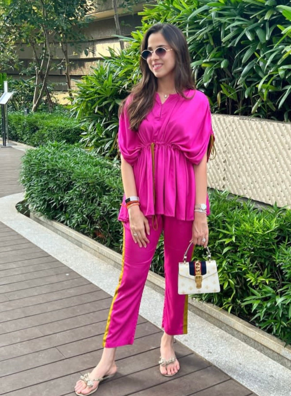 All Pink two Piece Co-ord Set