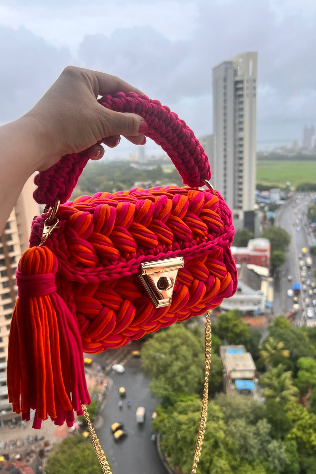 ColorBlock Cres'h Bag