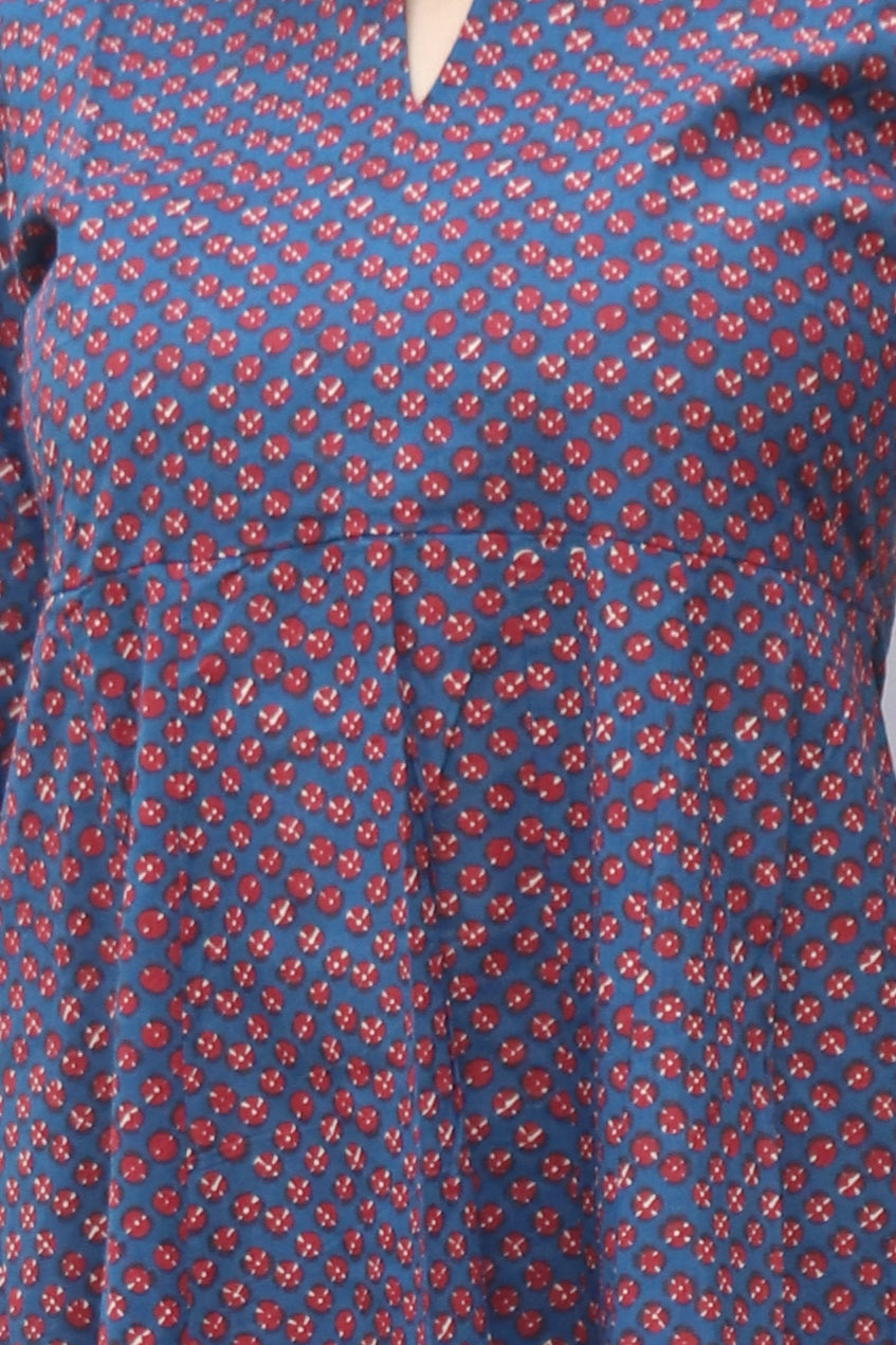 Blue Printed Set