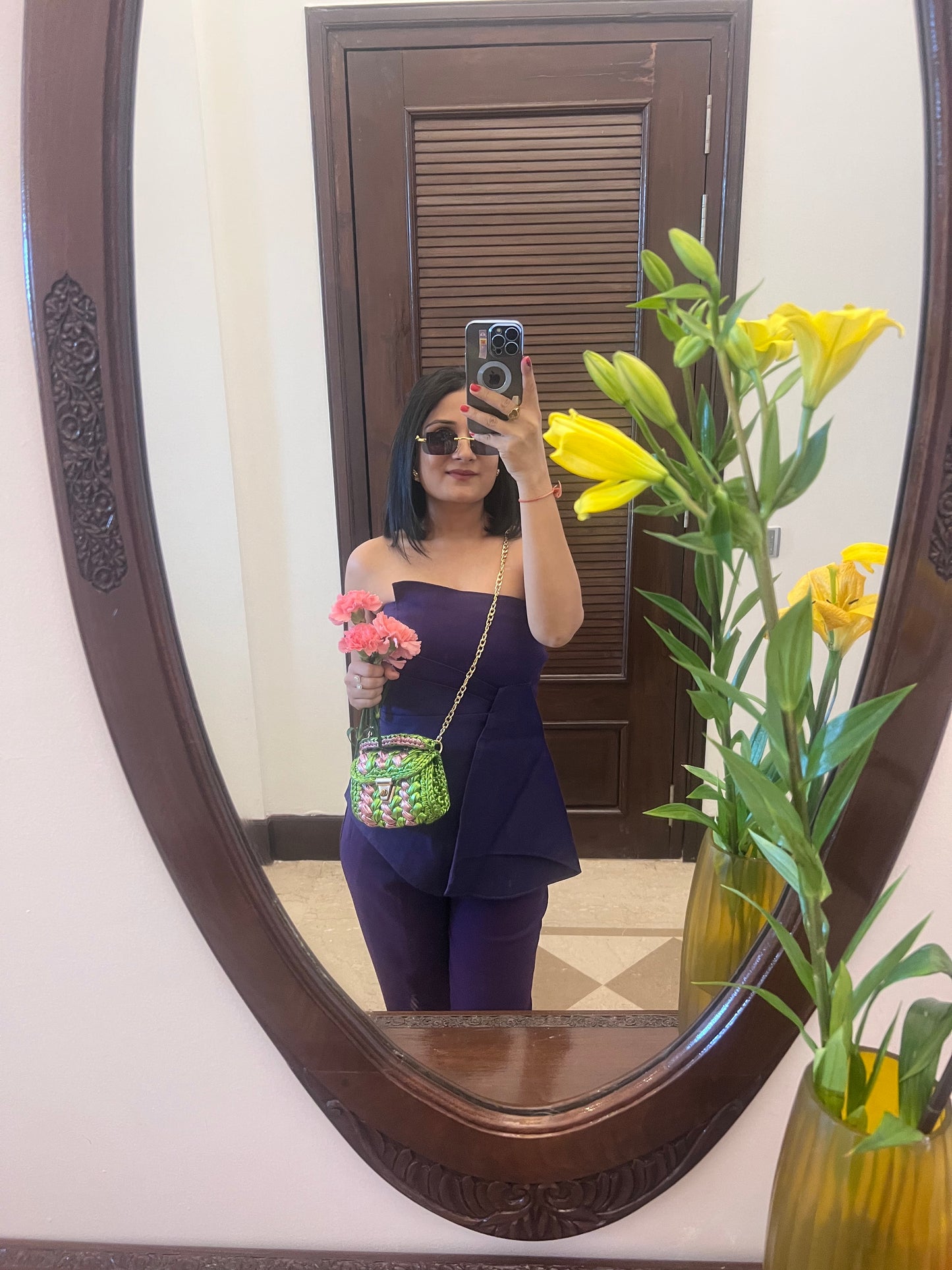 Purple cord set