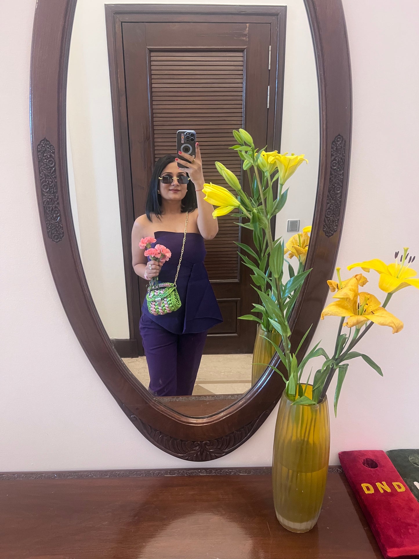 Purple cord set