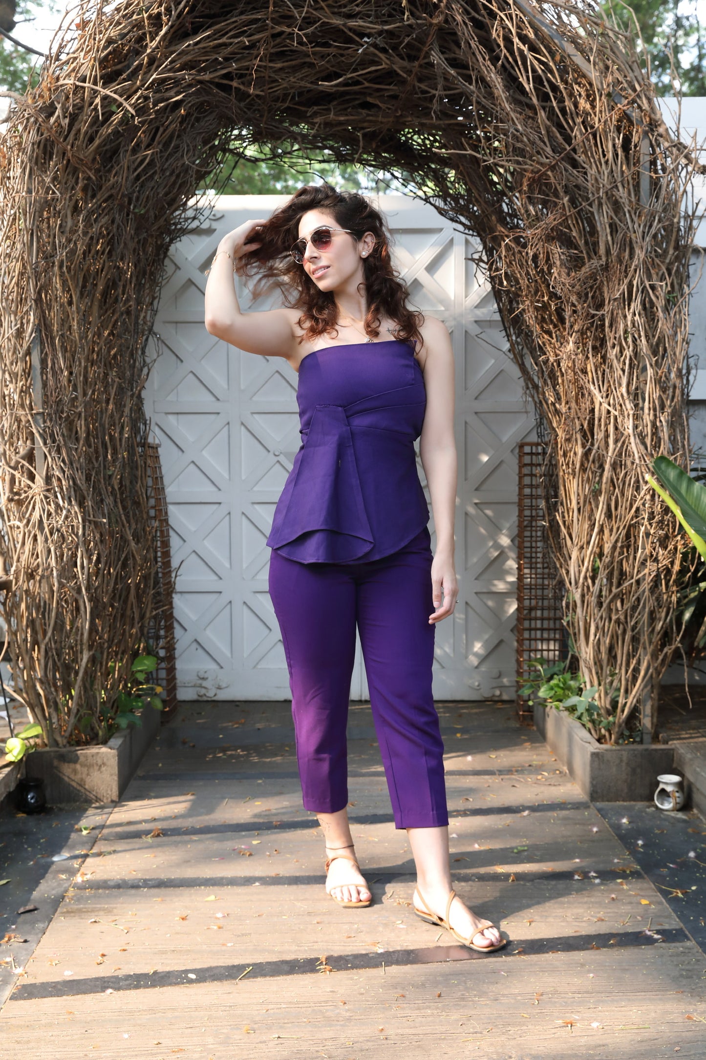 Purple cord set