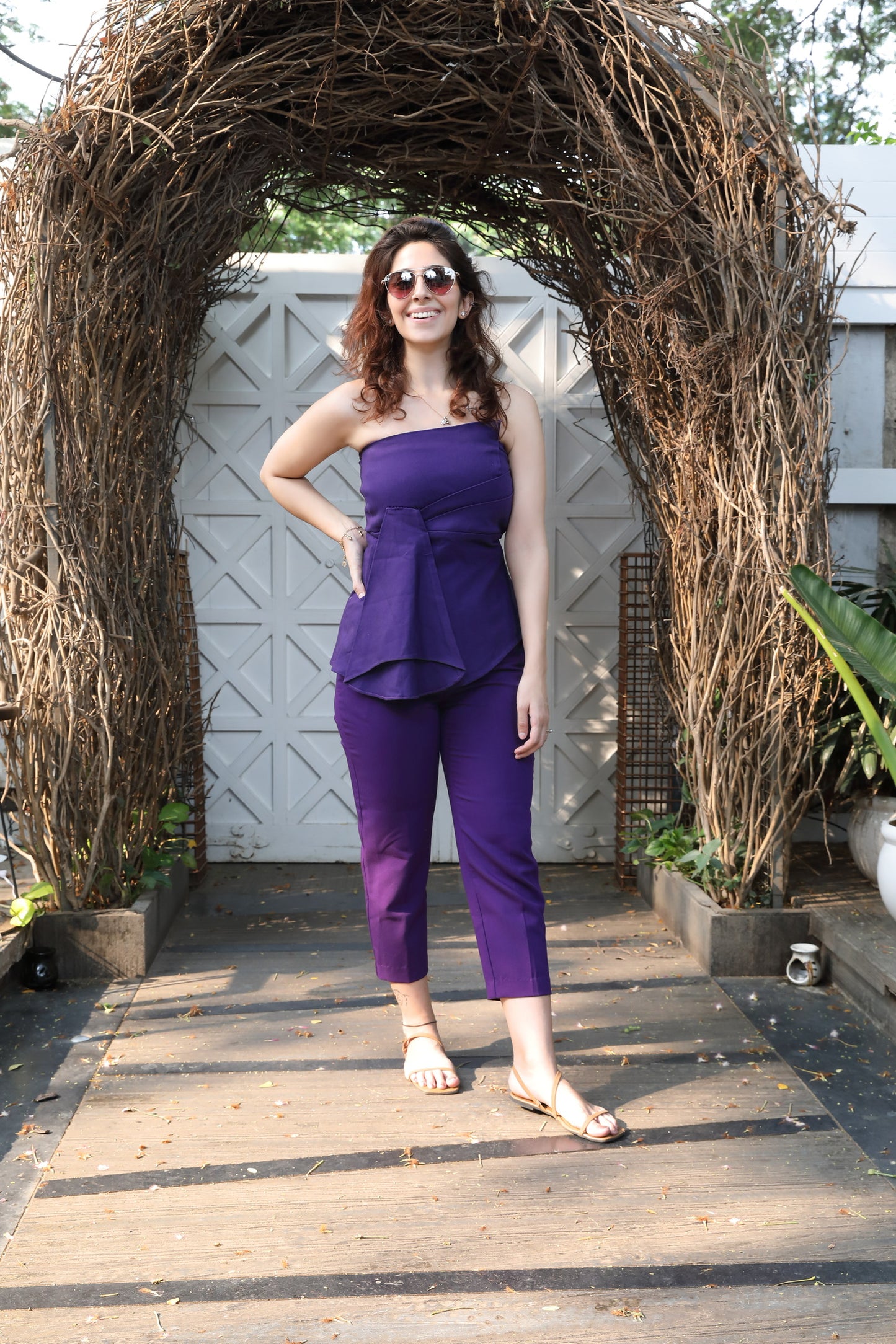 Purple cord set