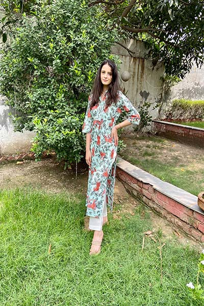 Forest Printed Kurta
