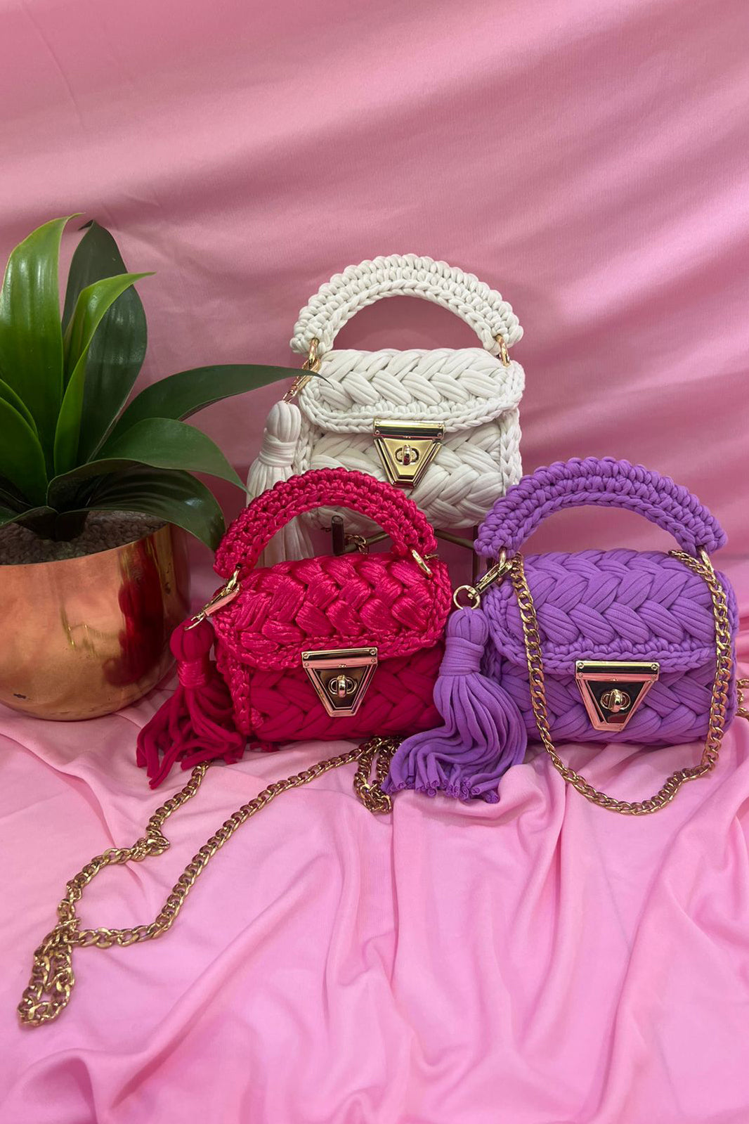 Pink Metallica Bag