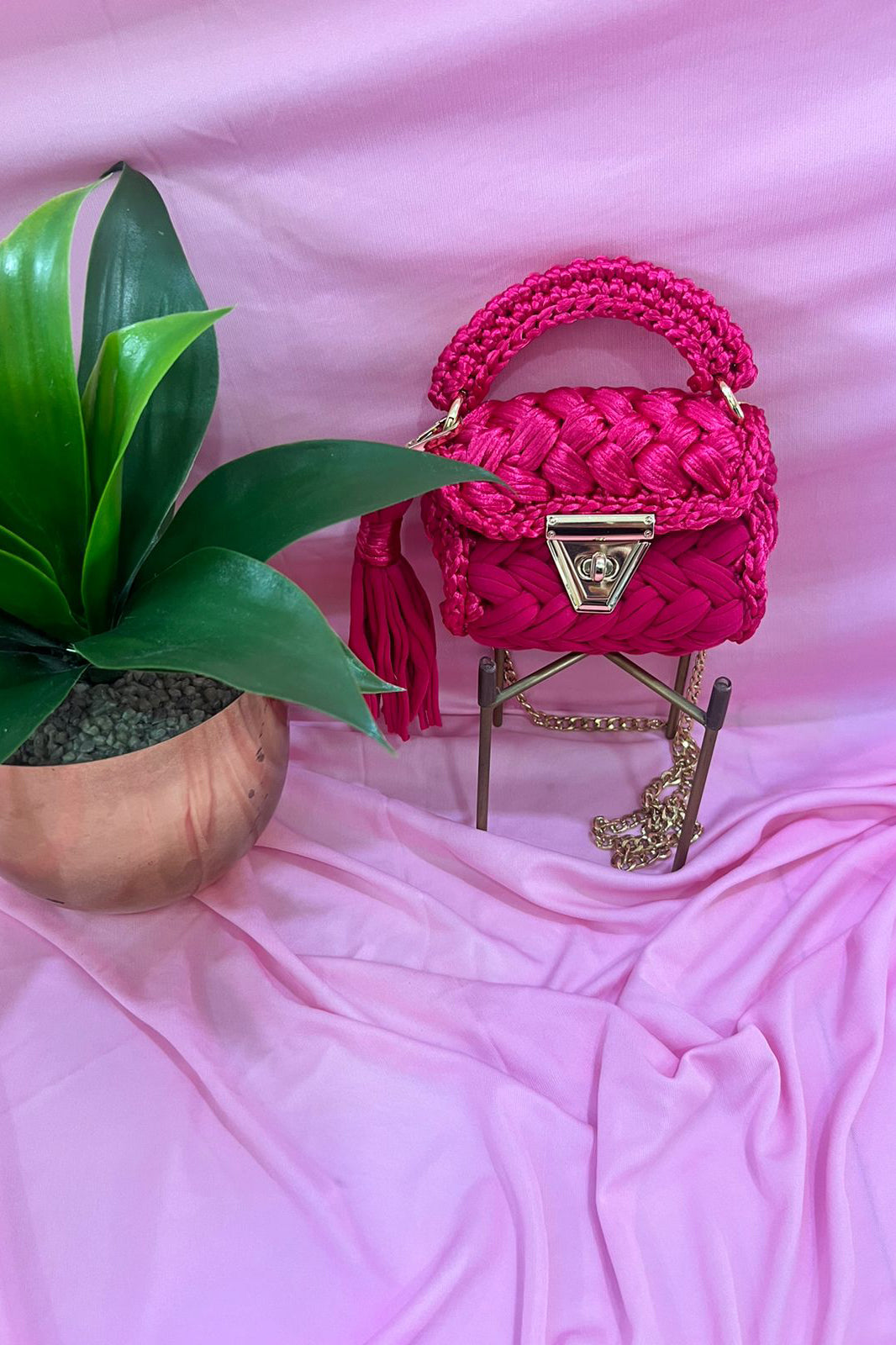 Pink Metallica Bag