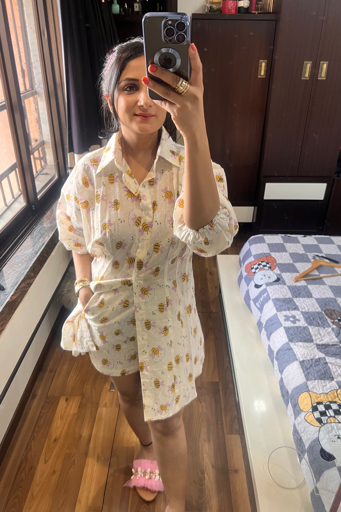 Bee printed two Piece Co-ord Set