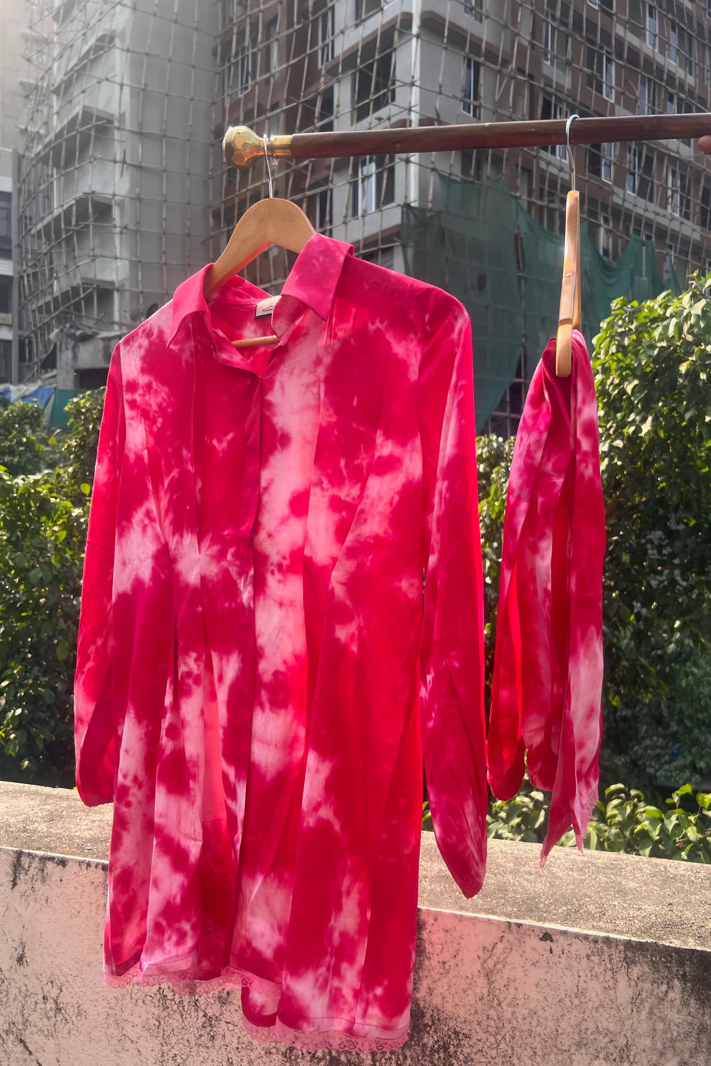 Tie and Dye Pink coords