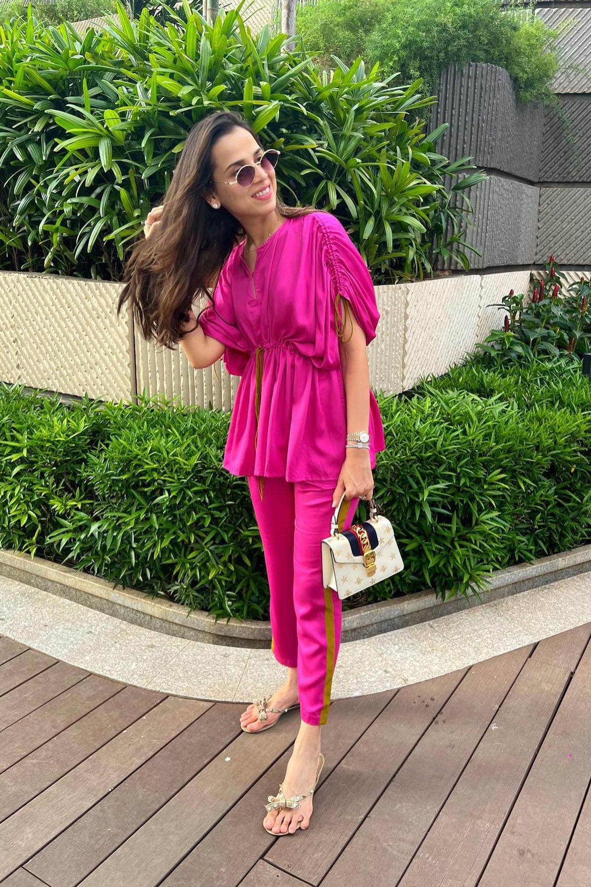 All Pink two Piece Co-ord Set