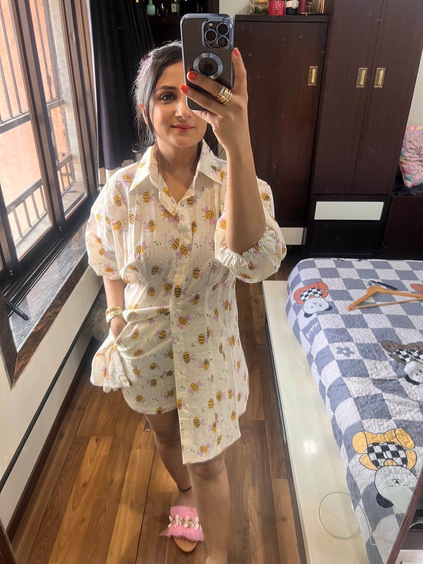Bee printed two Piece Co-ord Set