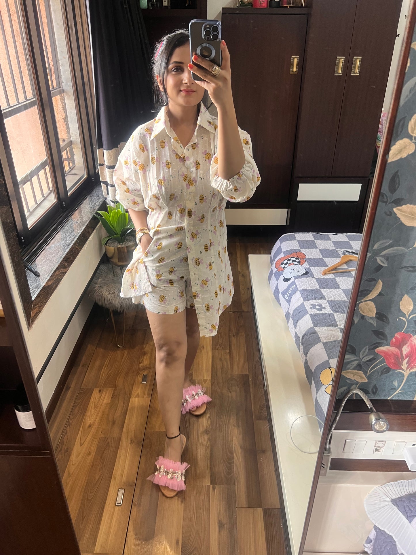 Bee printed two Piece Co-ord Set
