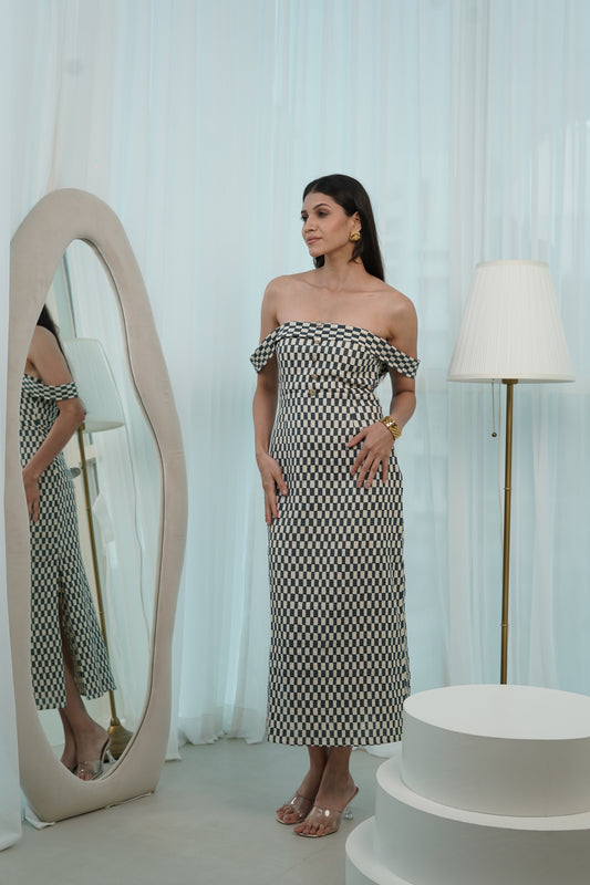 The blue ocean crochet dress