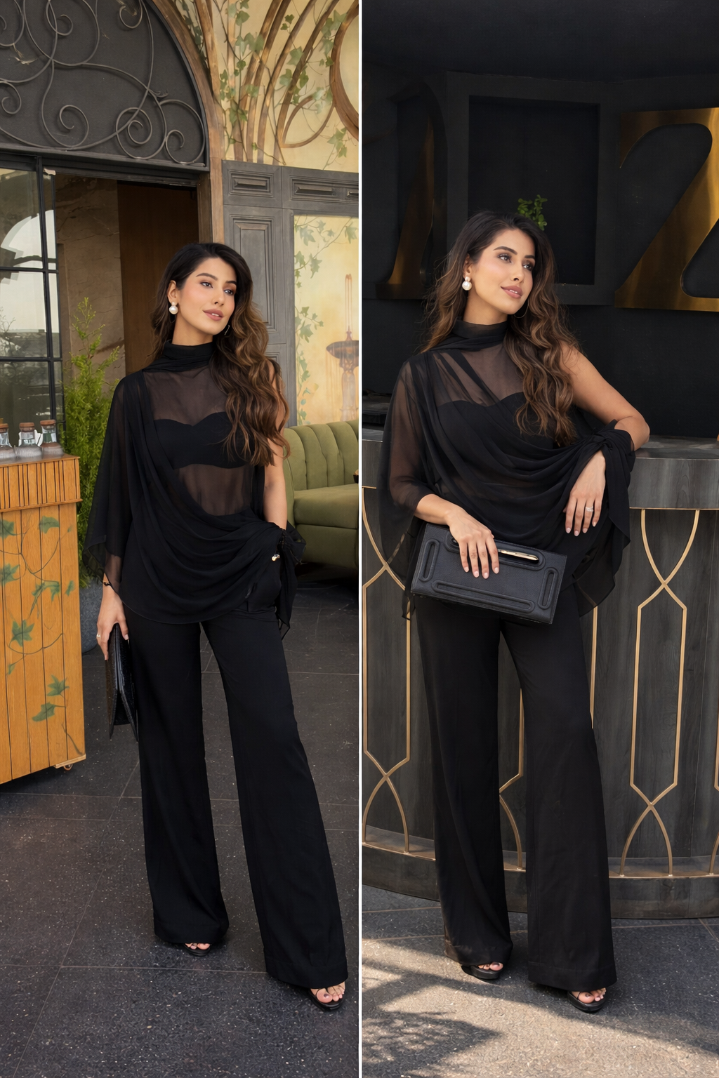 Midnight drift co-ord set