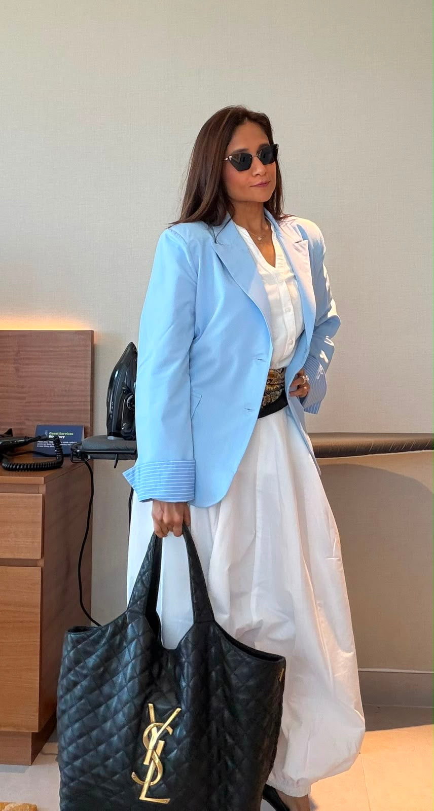 The white hot air Baloon pants