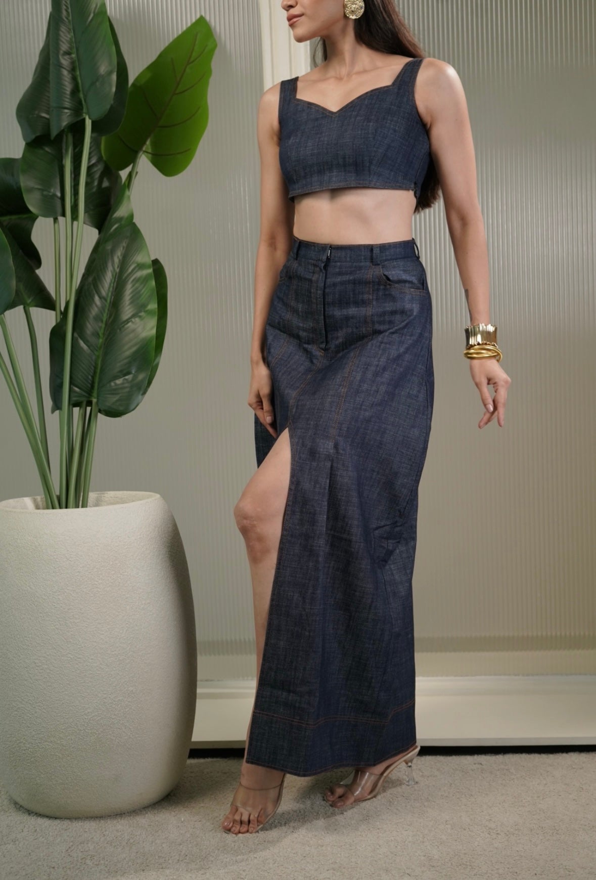 Amy denim set