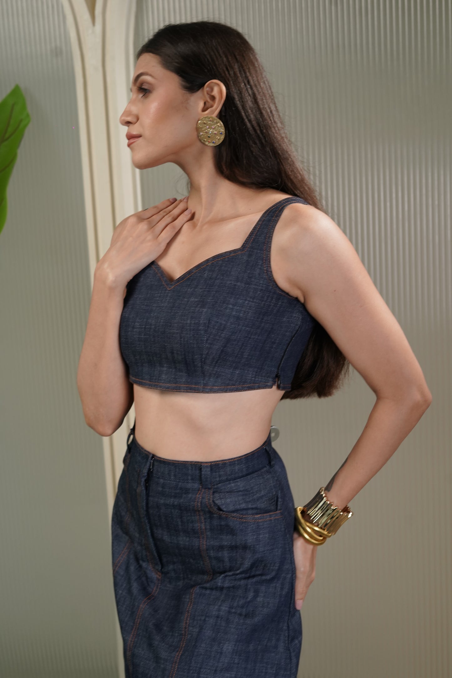 Amy denim set