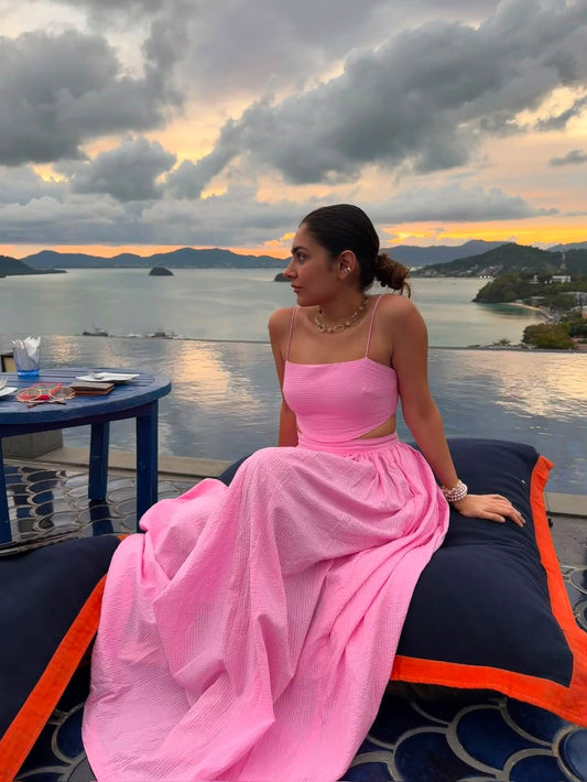 Pink sunset set