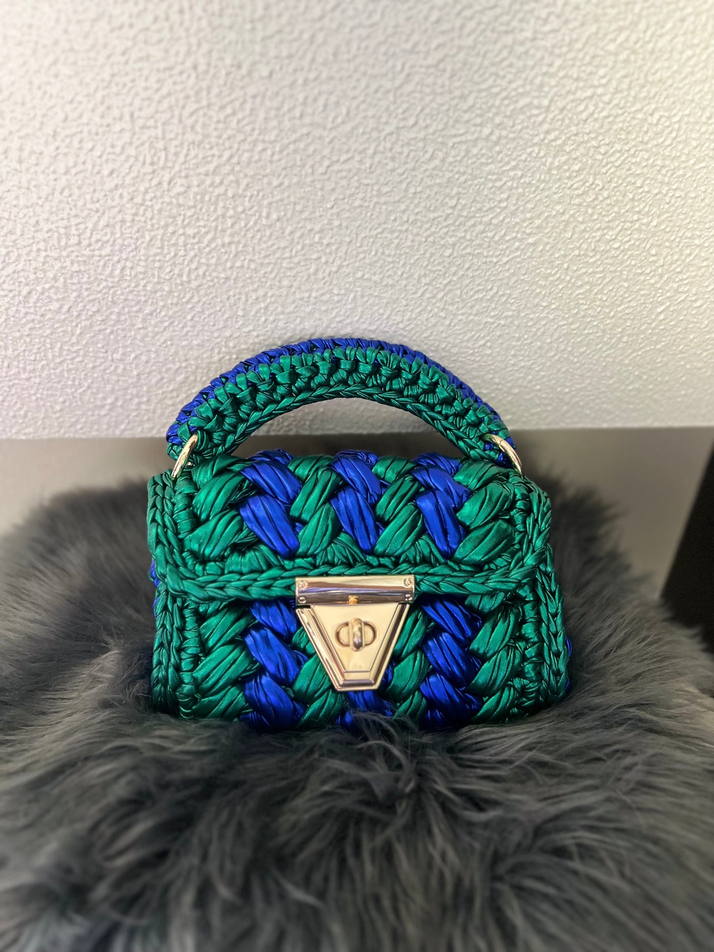 Peacock beauty festive bag