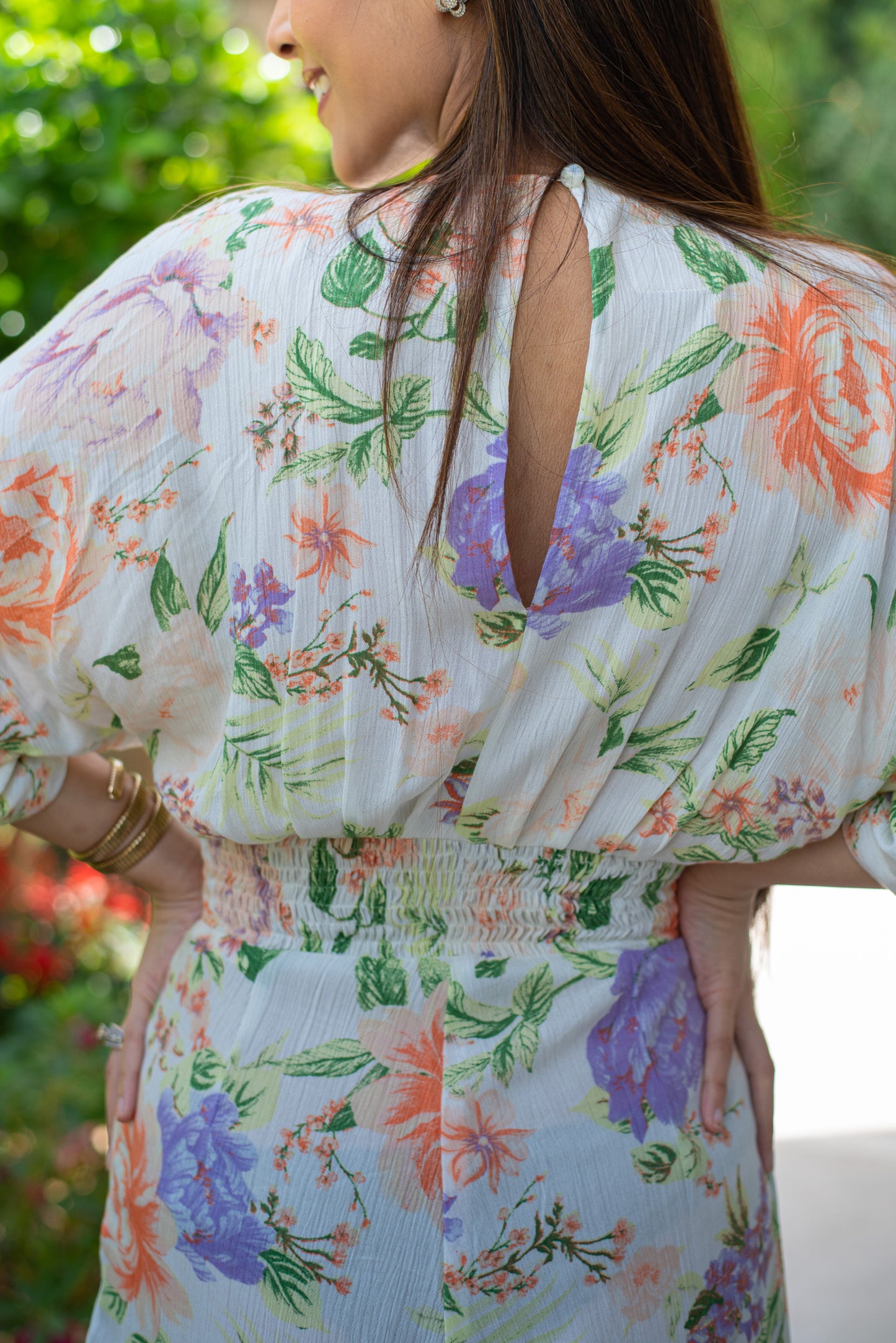 Summer pastels Floral Jumpsuit