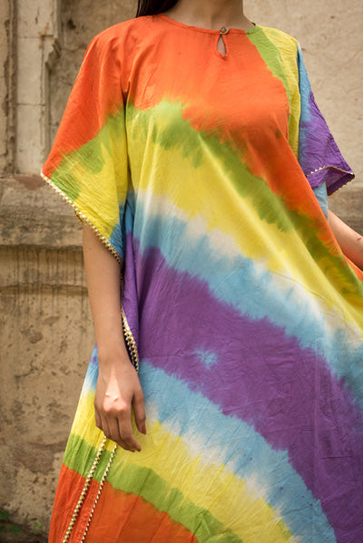 Multicolor Kaftan