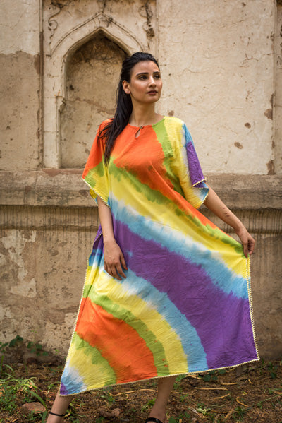 Multicolor Kaftan