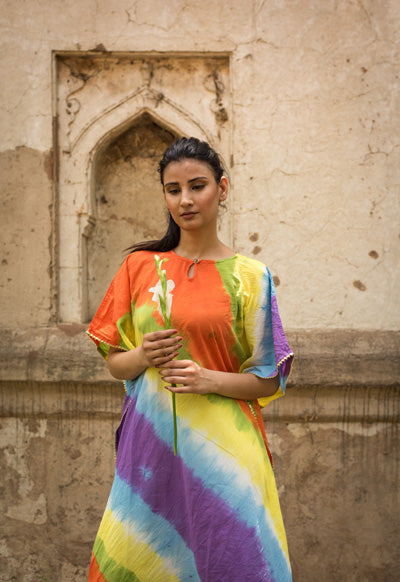 Multicolor Kaftan