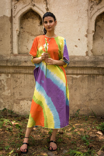 Multicolor Kaftan