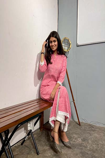 Pretty Pink Kurta