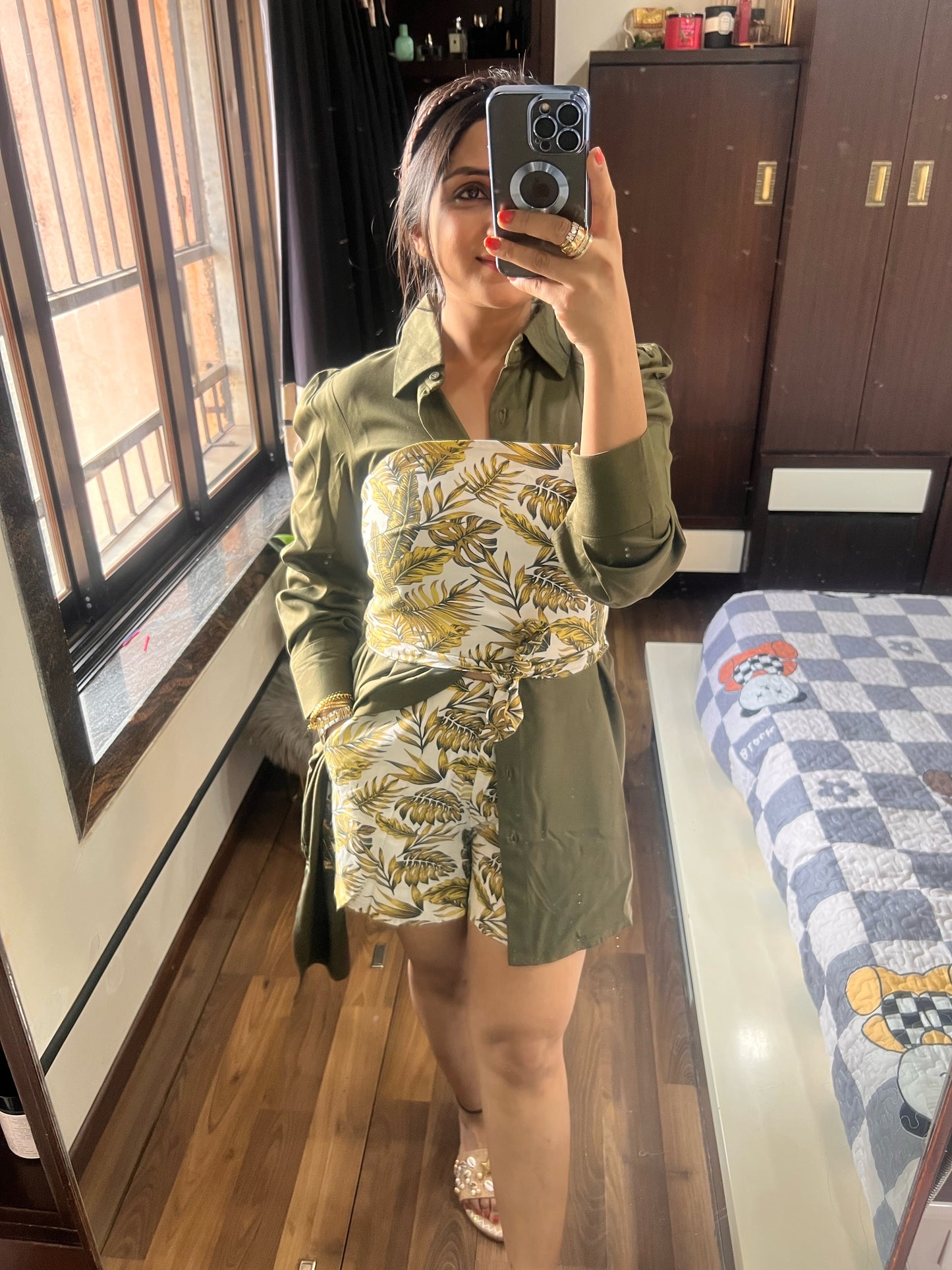 Olive Three Piece Coords