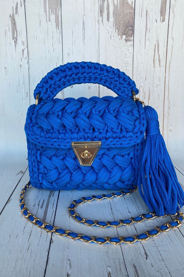 Royal Blue Cres'h Bag