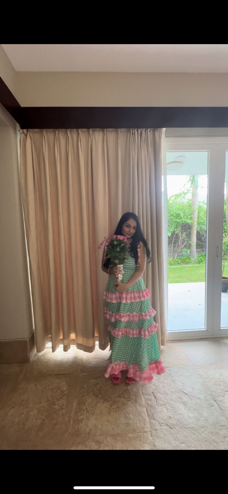 The Gingham Maxi Dress
